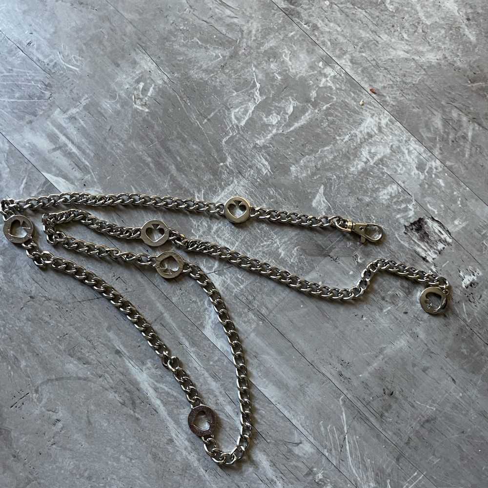 Kate Spade Silver Chain Belt